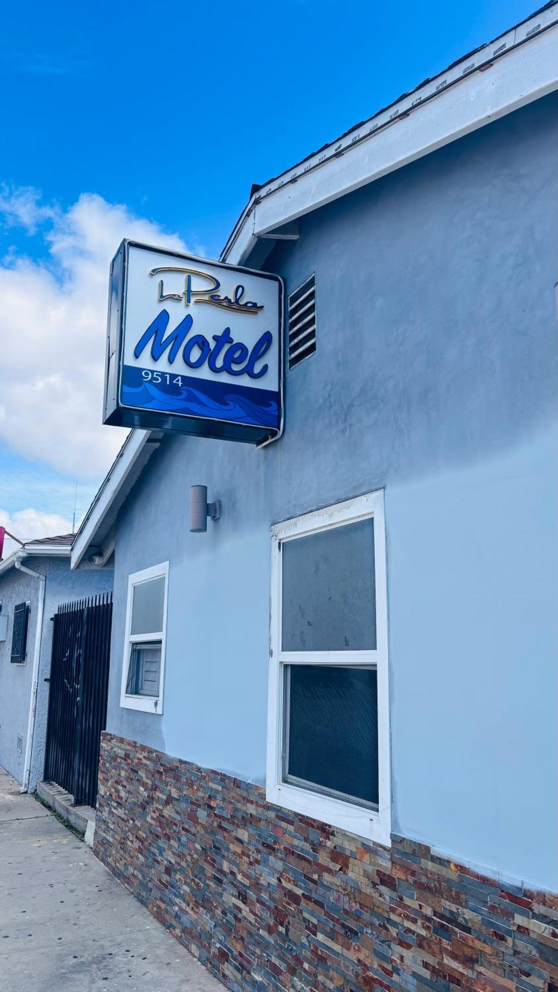 La Perla motel South Gate Exterior foto